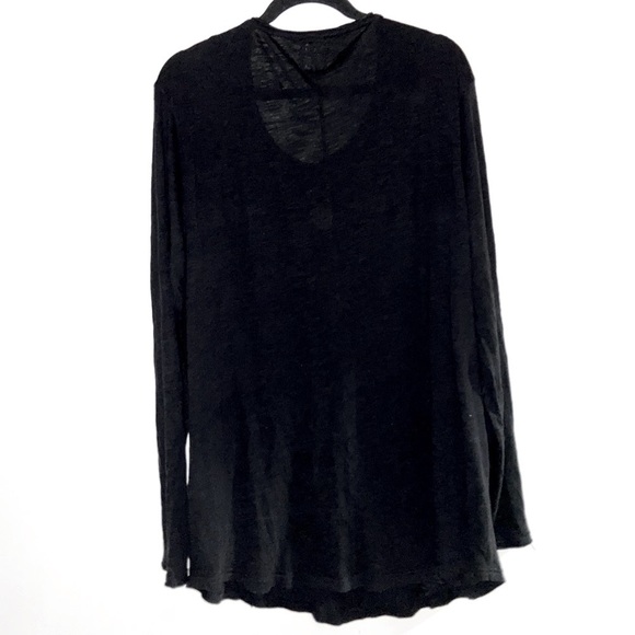 Black Kaviar XXL oversized long sleeves T-shirt​​​​ - Picture 3 of 5